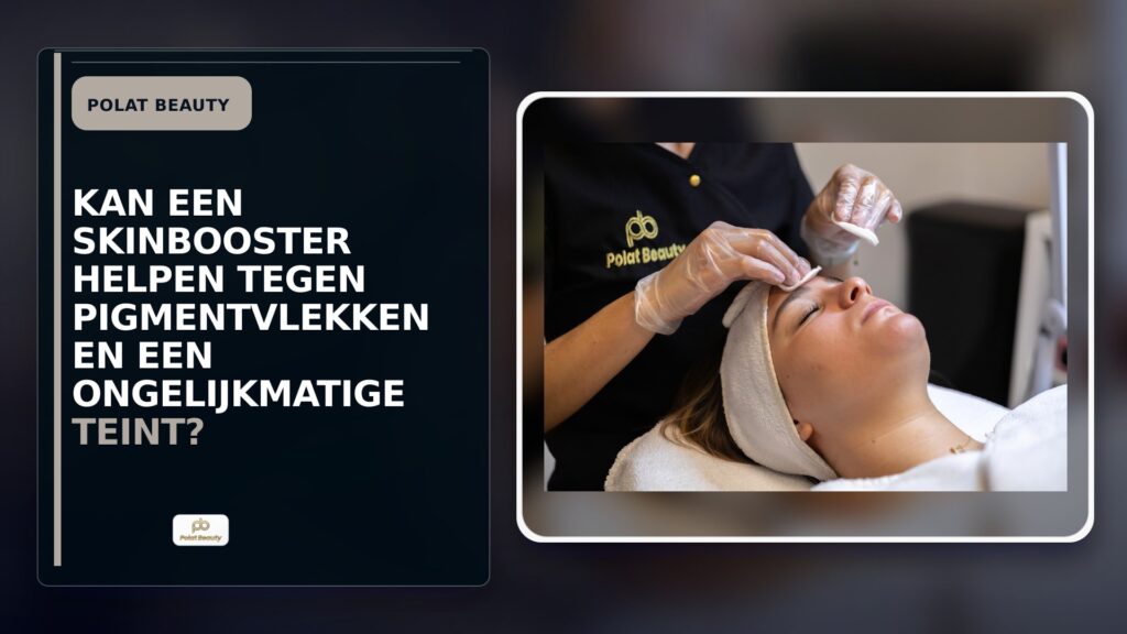 Kan een skinbooster helpen tegen pigmentvlekken en een ongelijkmatige teint?
