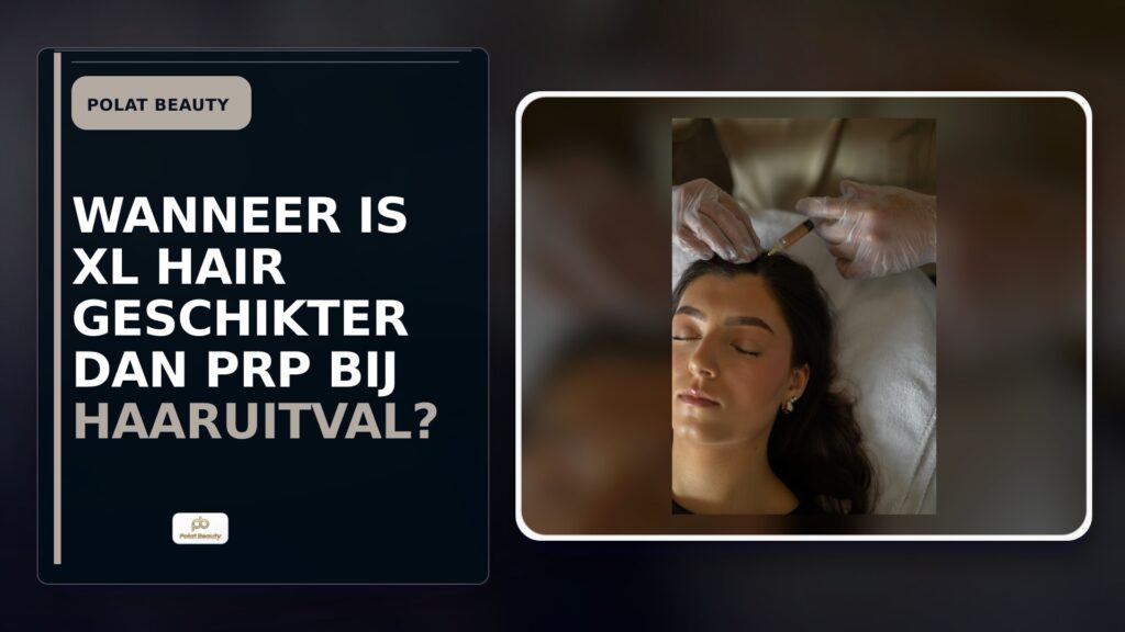 Wanneer is XL Hair geschikter dan PRP bij haaruitval?