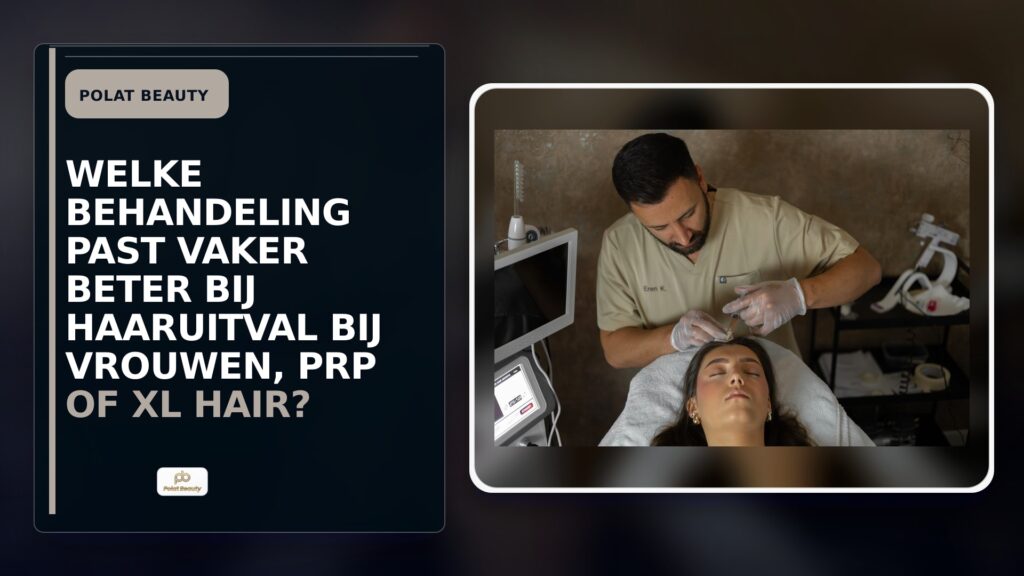 Welke behandeling past vaker beter bij haaruitval bij vrouwen, PRP of XL Hair?