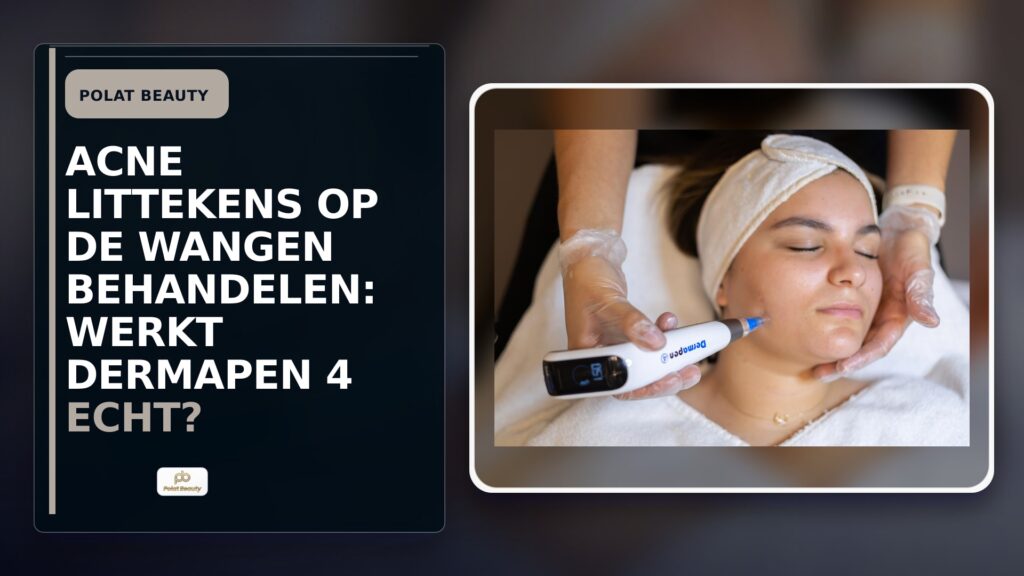 Acne littekens op de wangen behandelen: werkt Dermapen 4 echt?